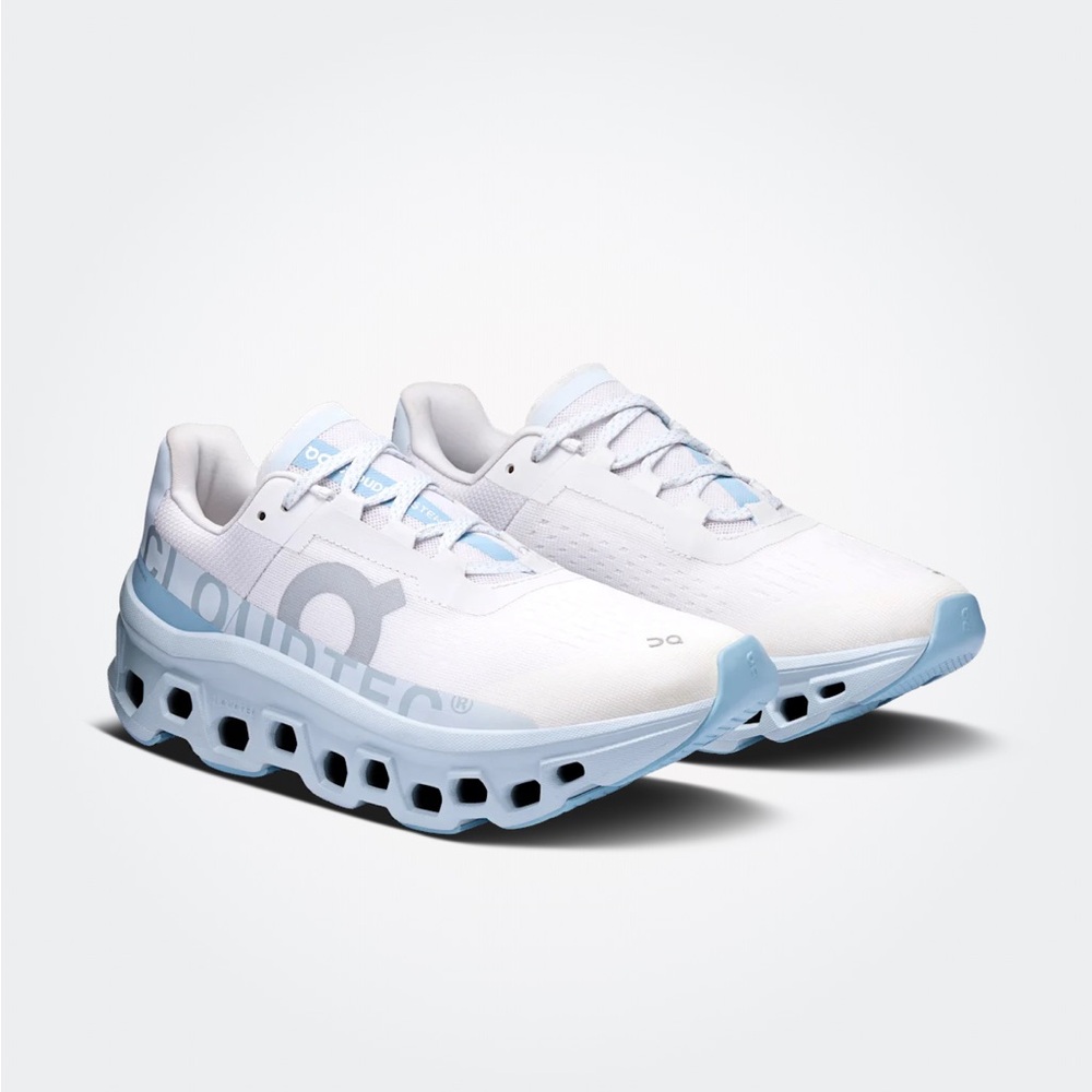 On Running Cloudtec Cloudswift Women's Running Shoes - White/Light Blue